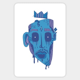 Mountain Blue Strange King Juan Magnet